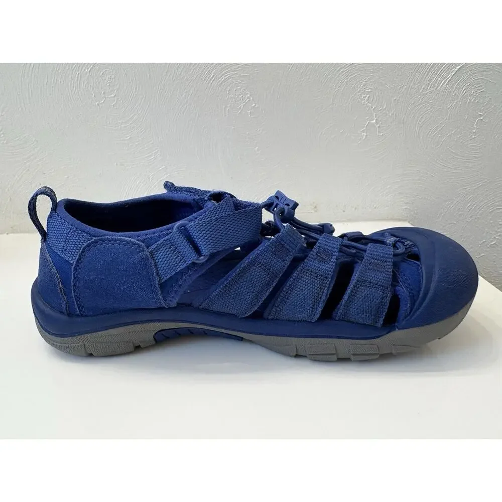 Keen Newport H2 Hiking Surf The Web Youth Water Sandals Size 6.0 Royal Blue